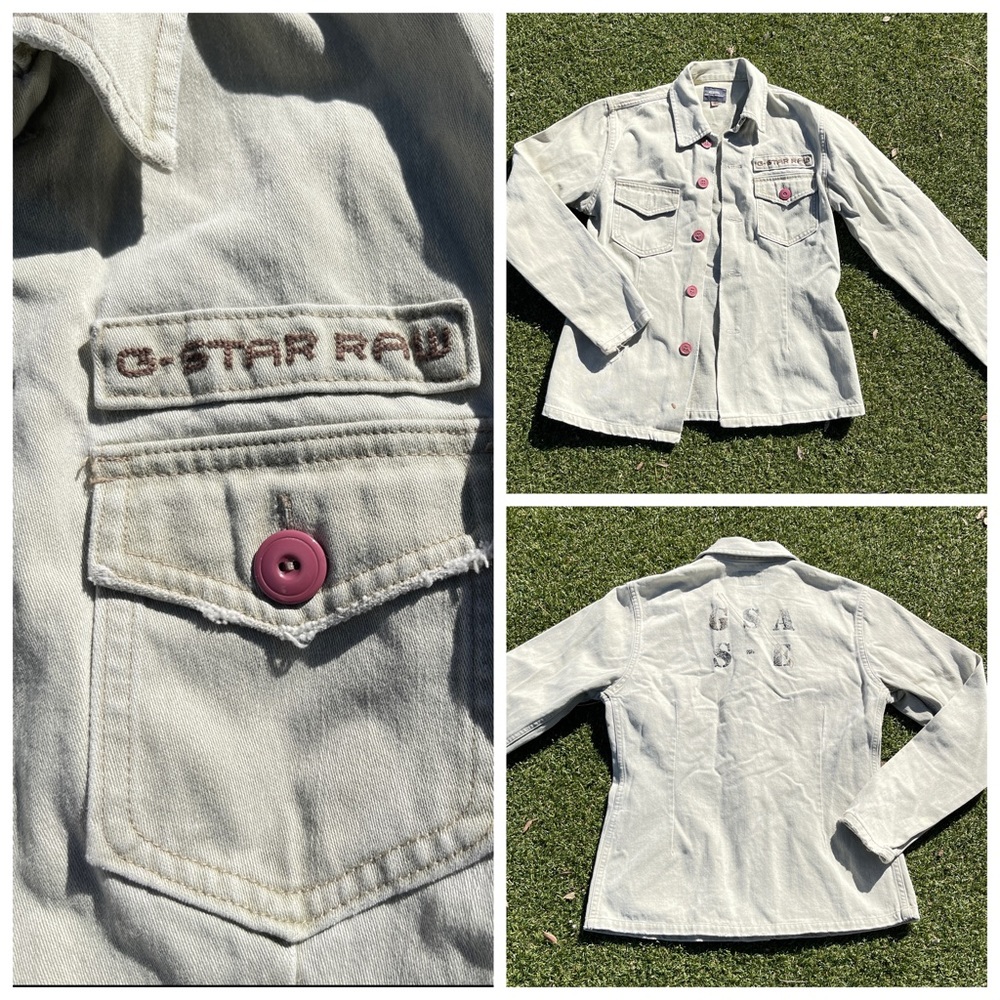 G Star Raw Jacket. 100% Cotton